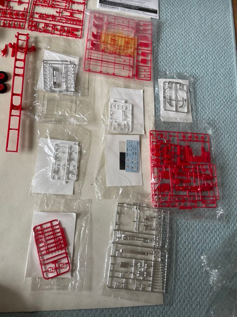 ふそう 大型トラック FU 1/32 ふそう FU113S 冷凍車 作りかけ