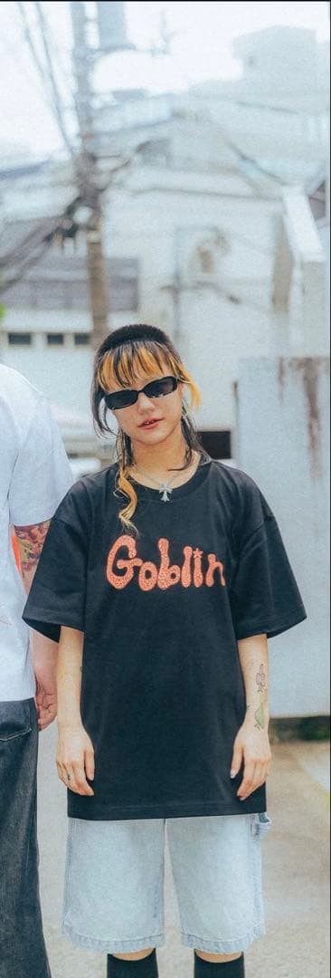 goblin Tシャツ　ブラック　L
