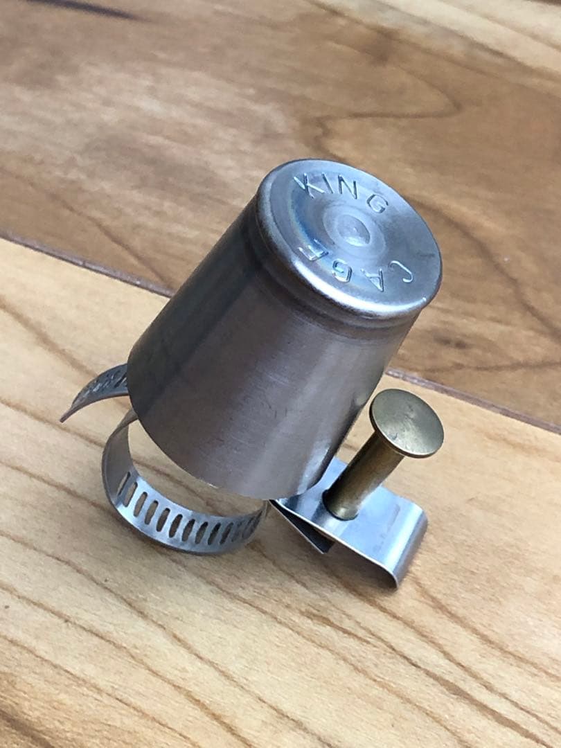 【レア！】KING CAGE(キングケージ)Barbell チタン 自転車ベル