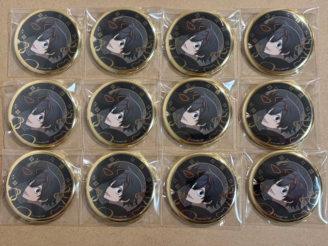 桃源暗鬼 アニメイトカフェ 箔押し缶バッジ 淀川真澄12点