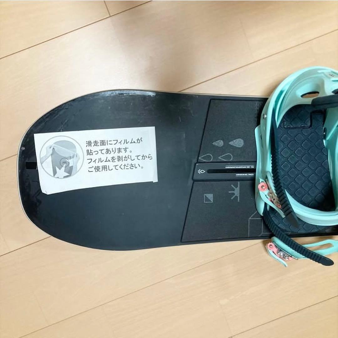 【美品】BURTON スノーボード 145cm ブーツ 24.5cm