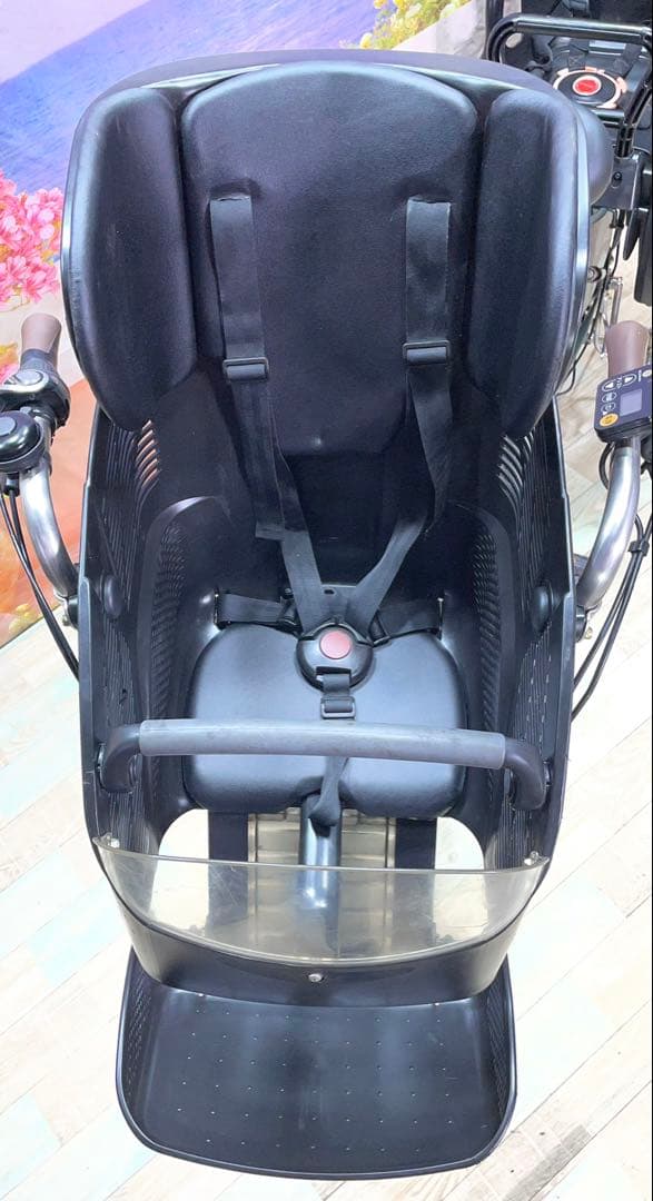 パナソニックギュット⭐️12AH！子供乗せ電動アシスト自転車Y3406