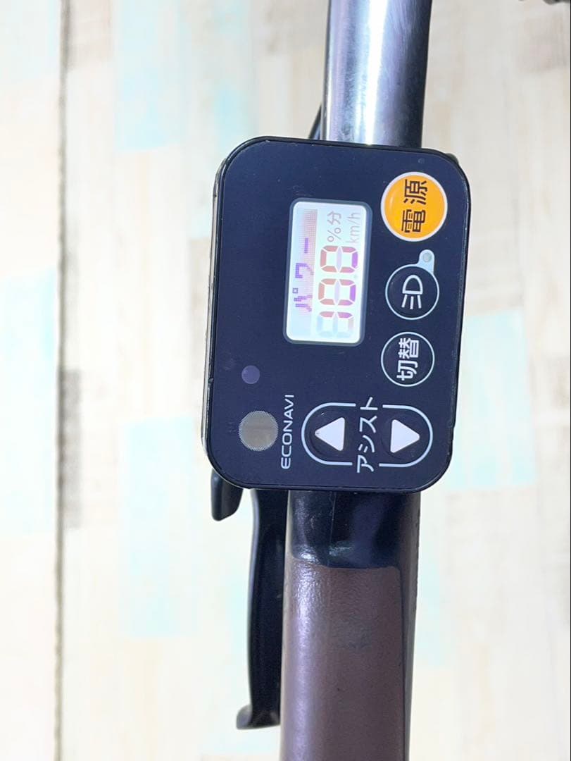 パナソニックギュット⭐️12AH！子供乗せ電動アシスト自転車Y3406
