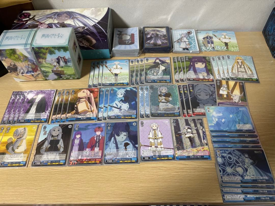 早い者勝ち！ヴァイスシュヴァルツ 葬送のフリーレン8門デッキ サプライ付きセット