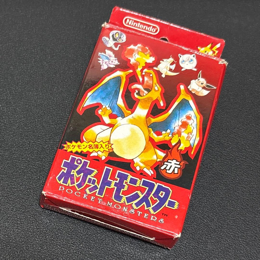 【希少】ポケットモンスター赤 トランプ Nintendo 1996 初代ポケモン