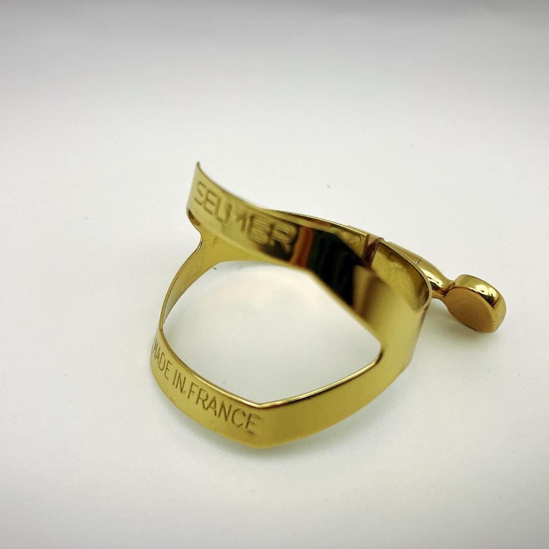 美品 Selmer Paris 純正 テナーサックス用リガチャー GP ハリソン