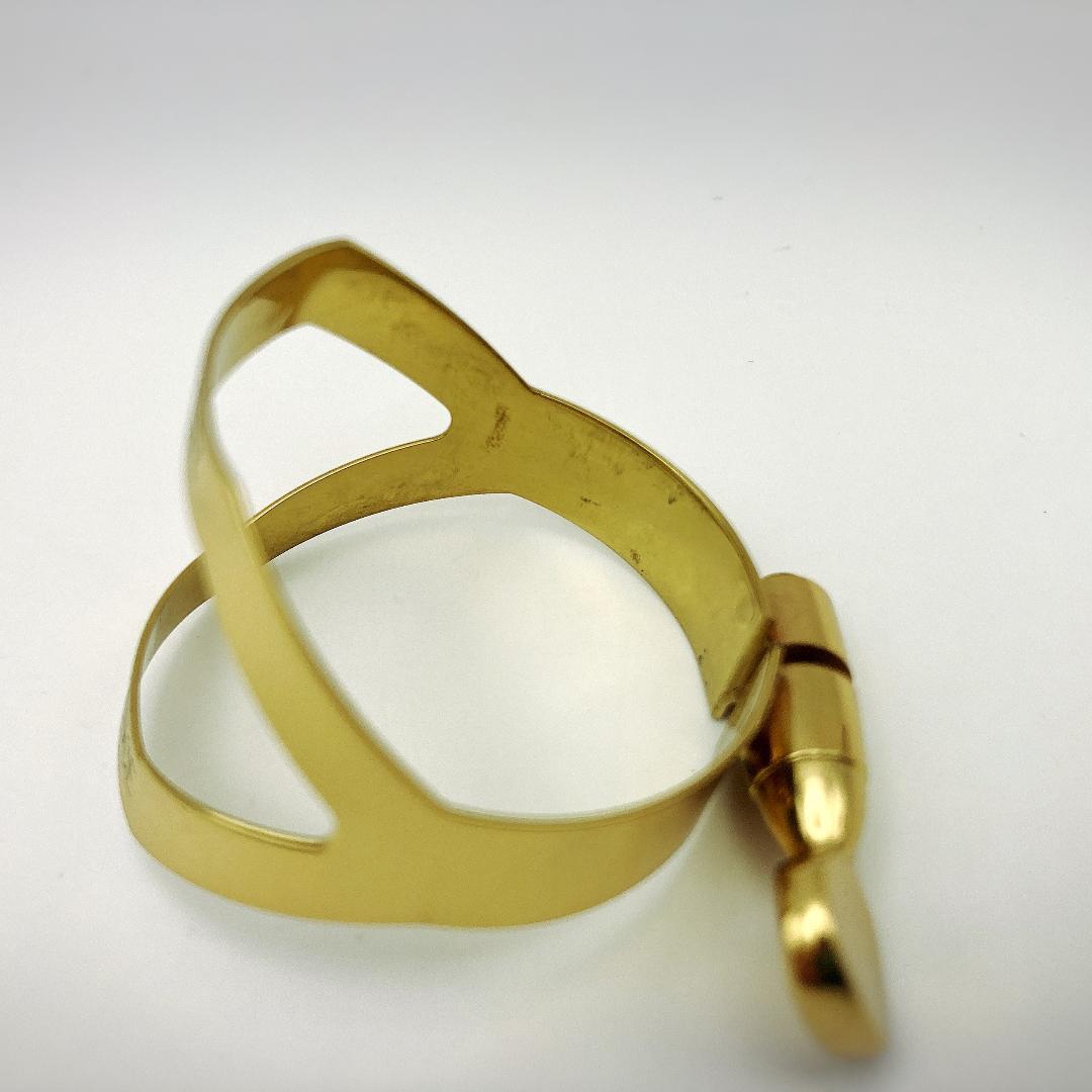 美品 Selmer Paris 純正 テナーサックス用リガチャー GP ハリソン