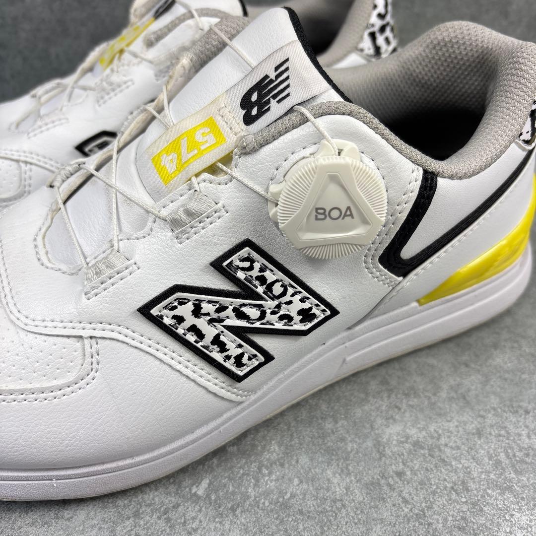 new balance ニューバランス ゴルフ 23.5 ボアダイヤル レザー