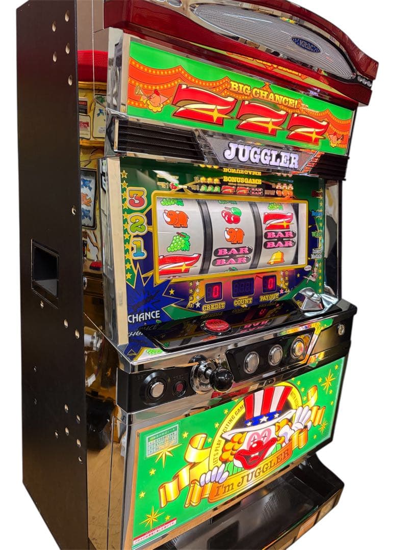 【リケン様引取】アイムジャグラーEX-TP グリーンパネル パチスロ 実機