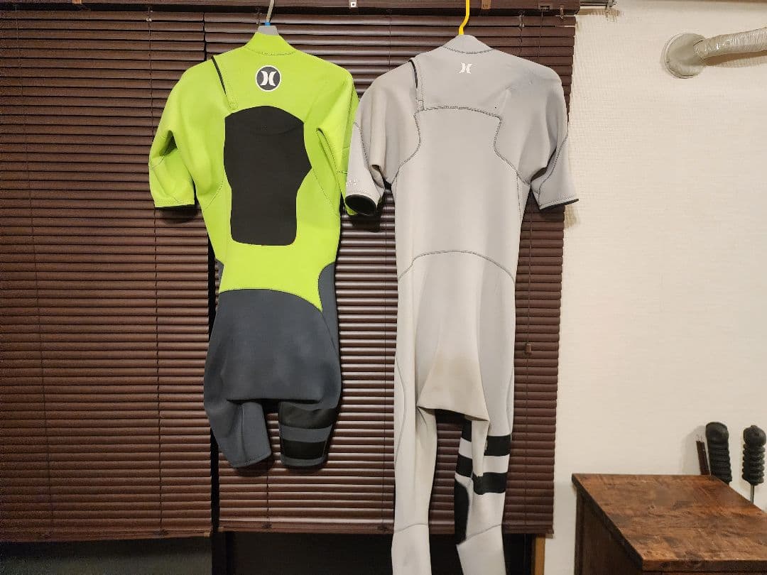 hurley ウエットスーツ　シーガル&スプリング　セット　中古