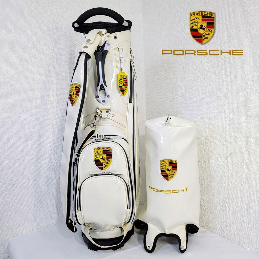 PORSCHE 高級スタンドキャディバッグ 9.5型 美品 希少