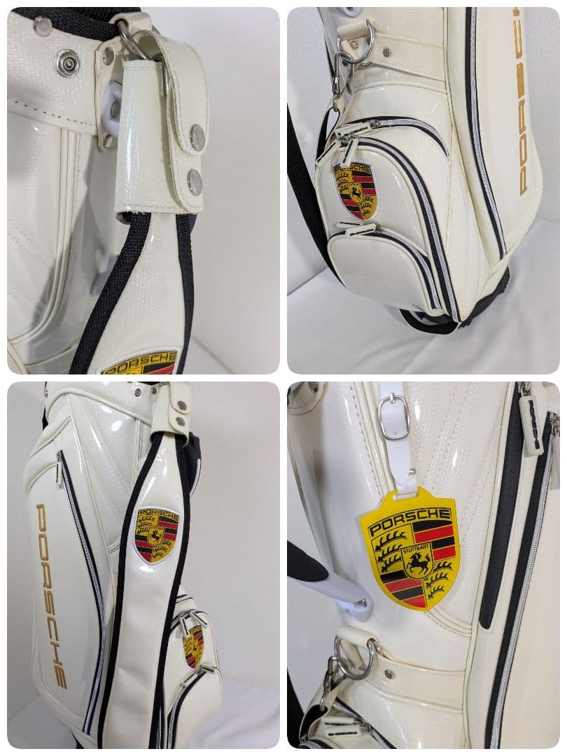 PORSCHE 高級スタンドキャディバッグ 9.5型 美品 希少
