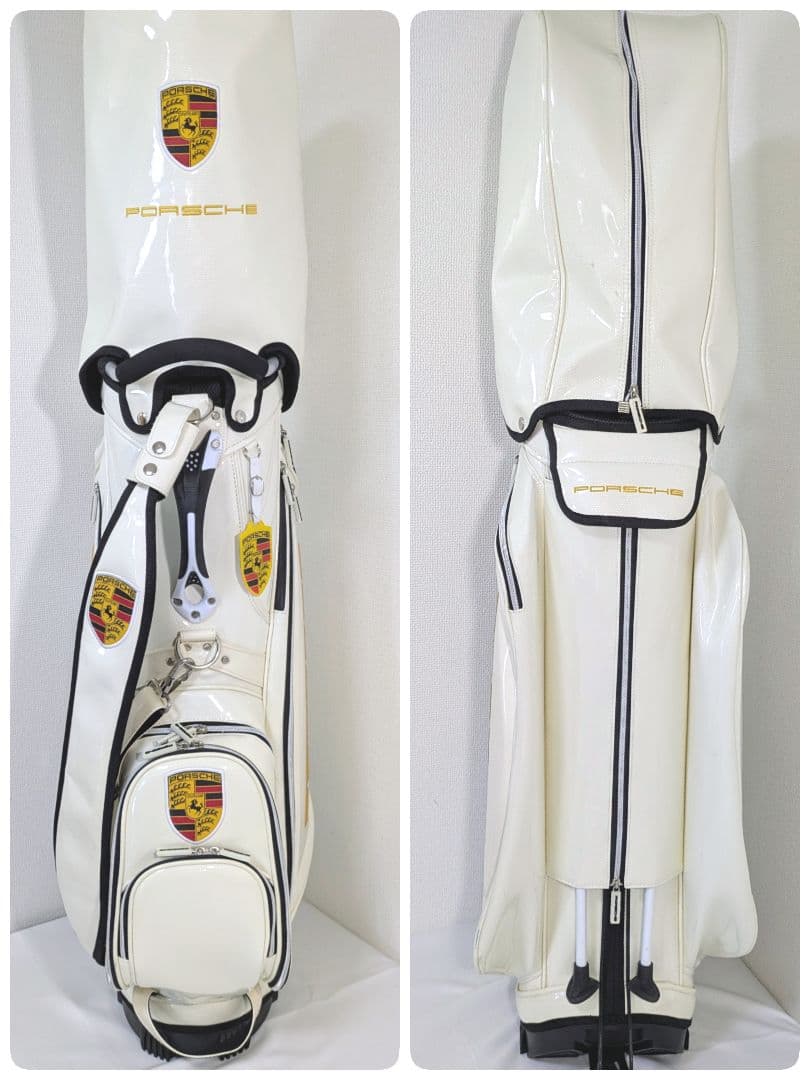 PORSCHE 高級スタンドキャディバッグ 9.5型 美品 希少