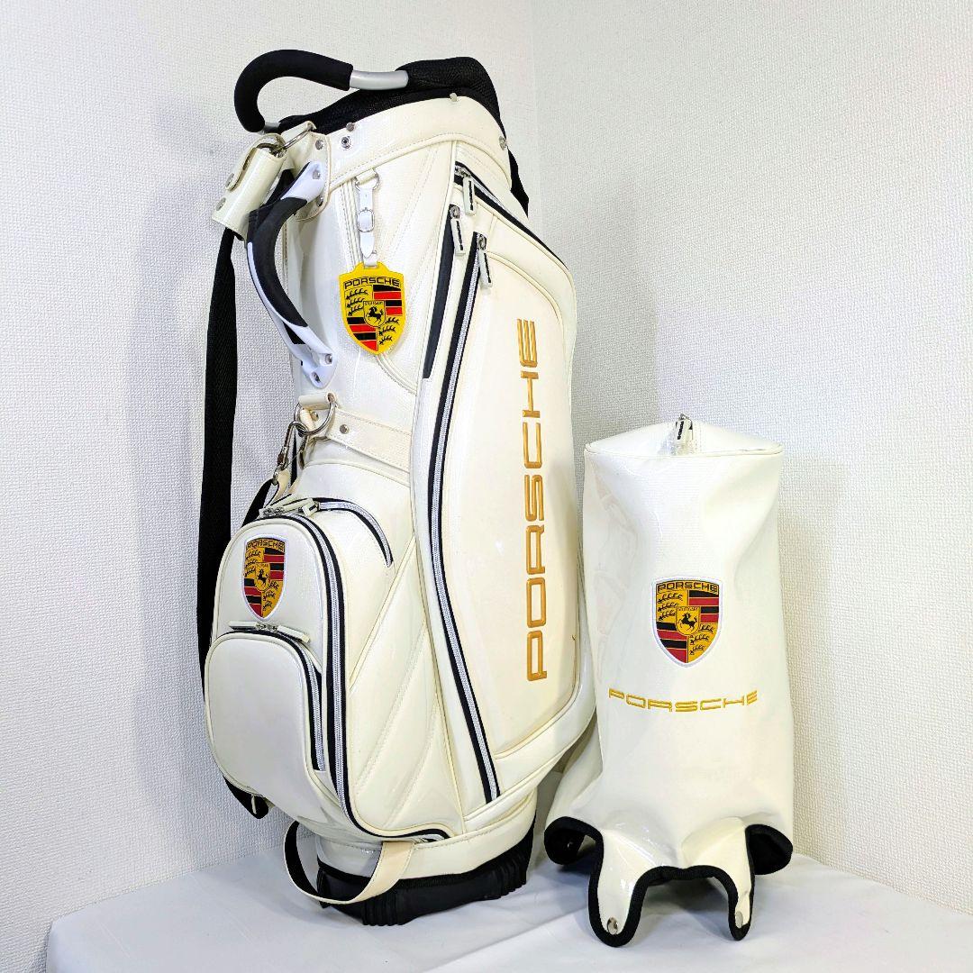 PORSCHE 高級スタンドキャディバッグ 9.5型 美品 希少
