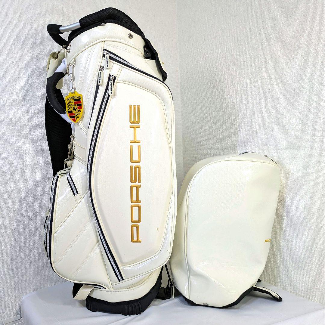 PORSCHE 高級スタンドキャディバッグ 9.5型 美品 希少