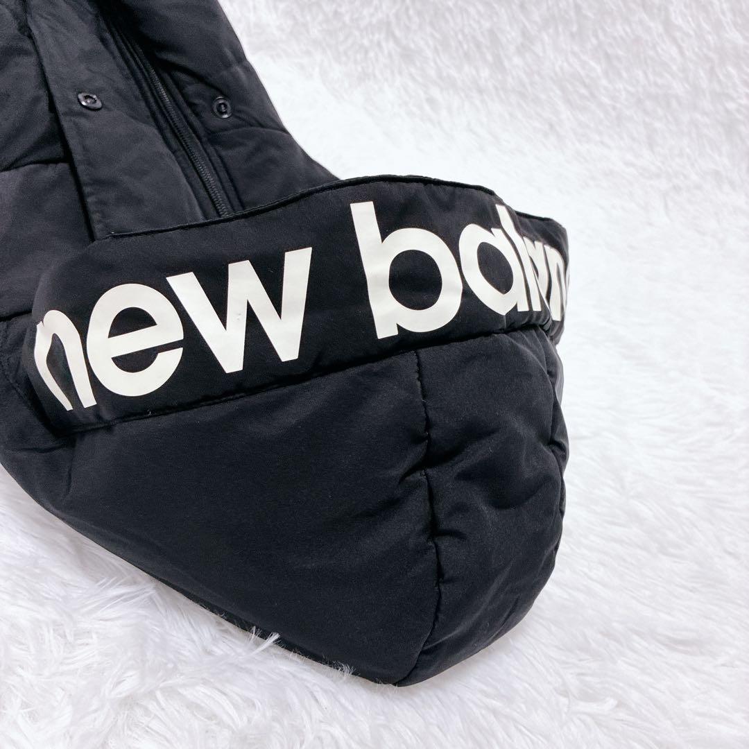 newbalance ニューバランス ベンチコート メンズ　Lサイズ ブラック