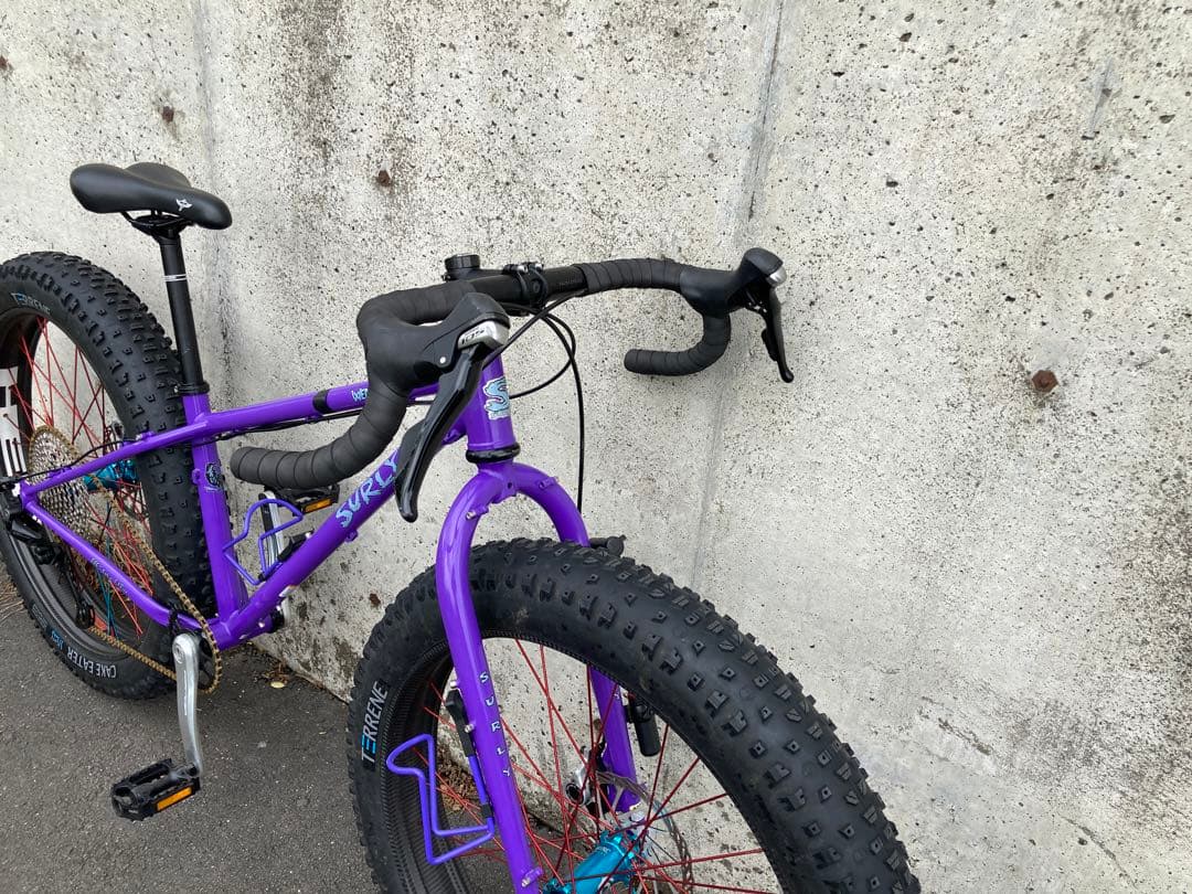 激レア 新品同SURLYサーリードロップハンドルHEDホイール超高級カスタム