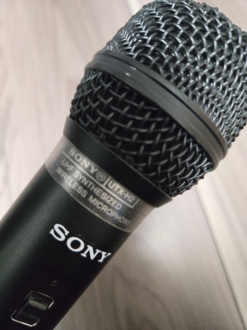 【SONY】ソニー無線ワイヤレスマイクロフォンピンマイクUTX-H2.B2セット