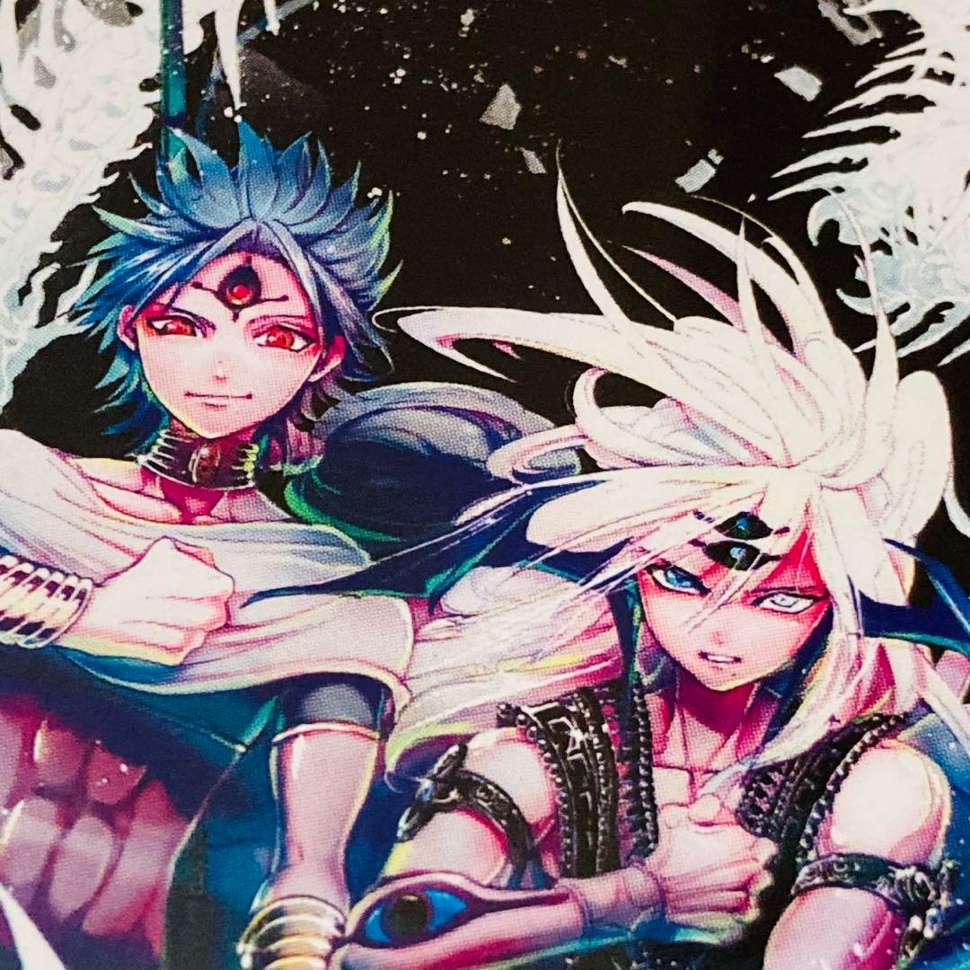 美品✳️マギ『練白龍&ジュダル イラスト缶バッジコレクション』大高忍／26巻表紙