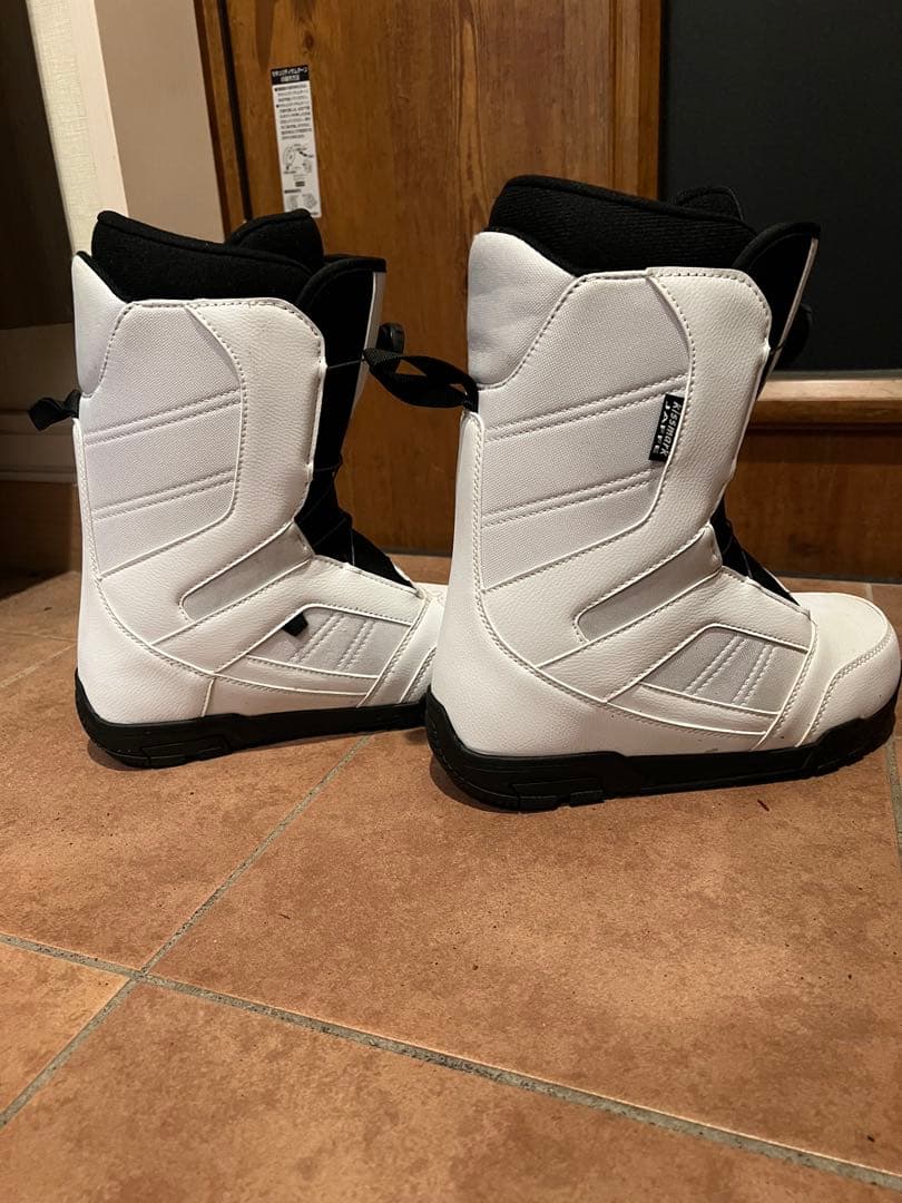 kissmark 25cm ホワイト スノーボードブーツ ボアシステム