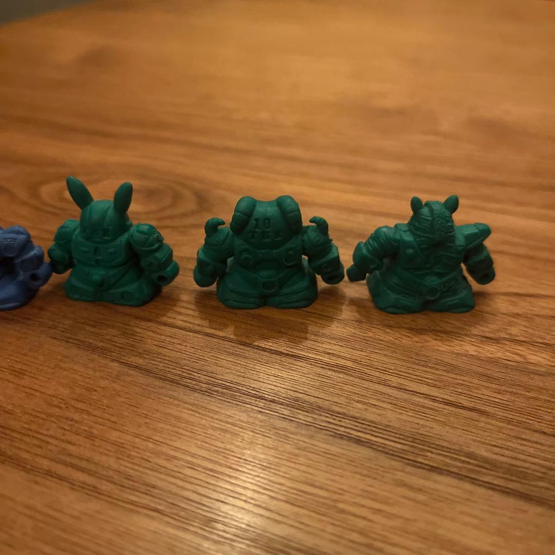 ビーストフォーマー　消しゴム　当時物　レトロ　6体セット