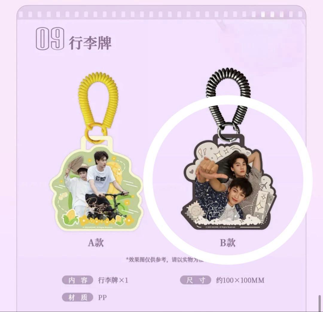 RevengeLove限定公式グッズ 12種類 07(A), 08. 09(B)