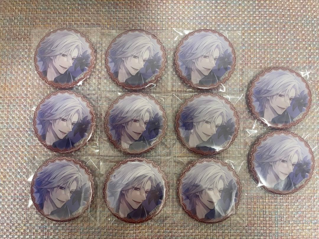 イケメンヴィラン イケヴィラ wedding lily 缶バッジ ウィリアム