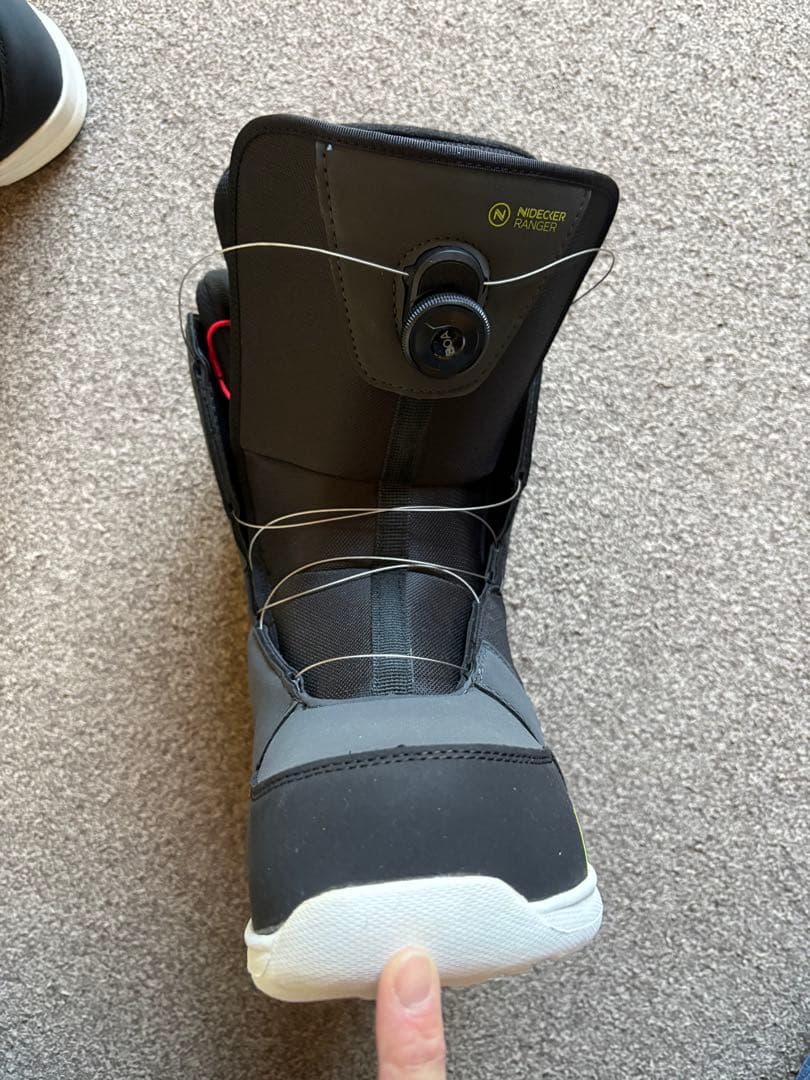 スノーボードブーツ BOAシステム ブラック/グレー