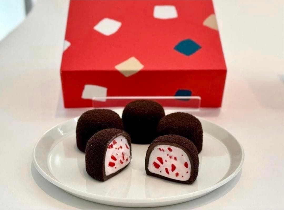 S 3点セット どんぐりぼうし赤、スノーボールごろり、スノーボール赤