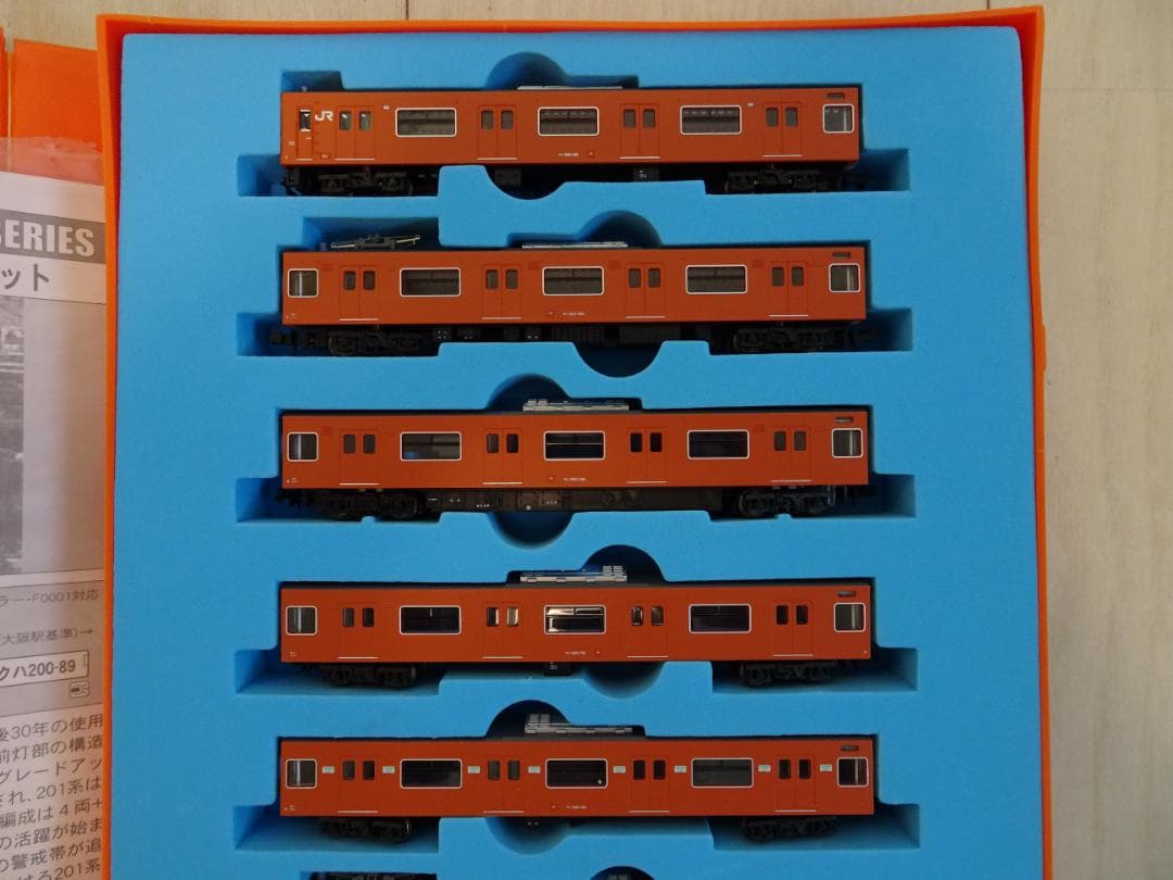 A-2591 201系 体質改善工事施工車 オレンジ 8両セット マイクロエース