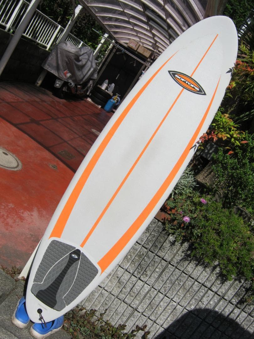 美品　SURFTECH　7.0フィート　エポキシ製　 SOFTOPS　ケース付き