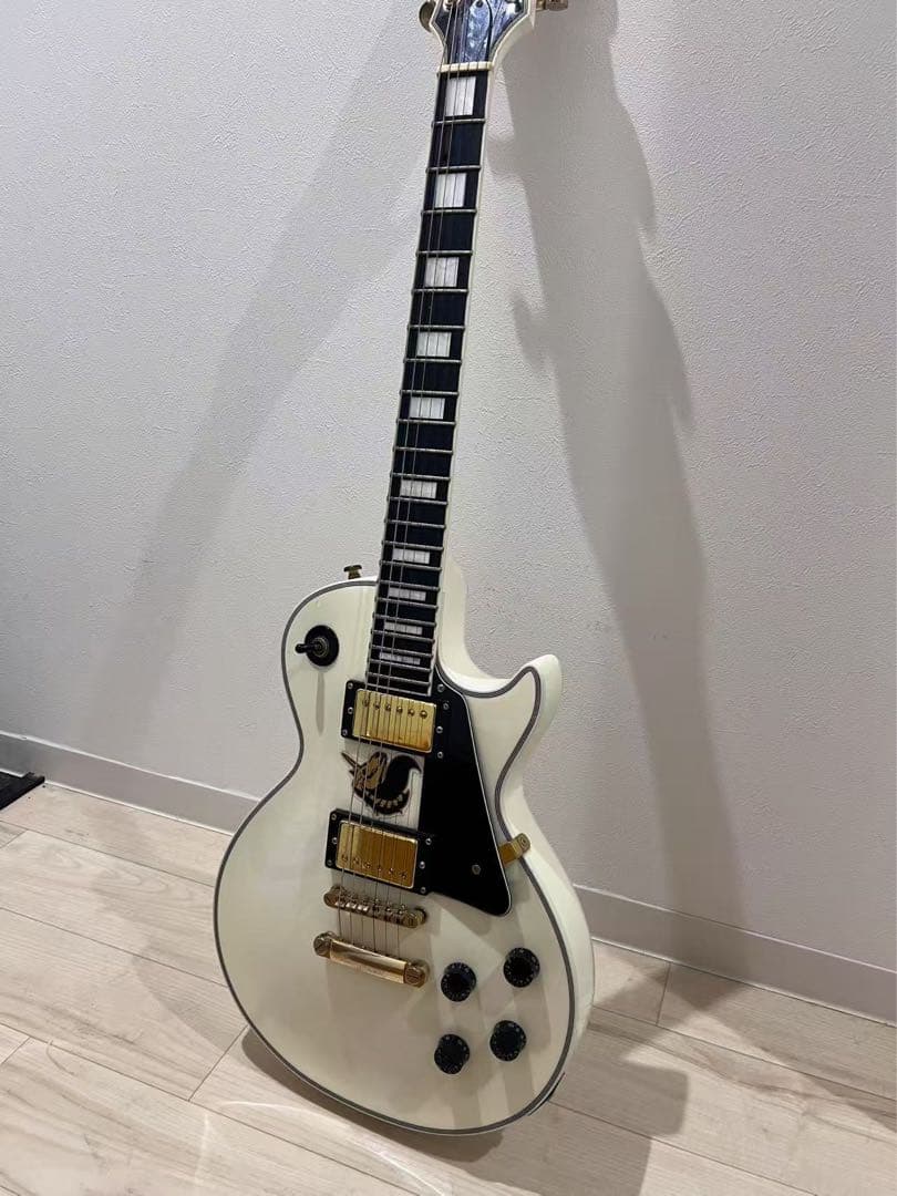 エレキギター ホワイト ハムバッカー