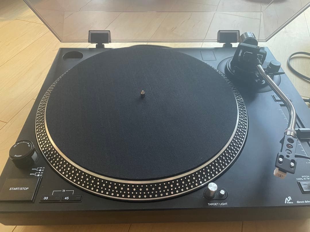 Neu DD1200mk3 ターンテーブル音出し確認済カートリッジ付