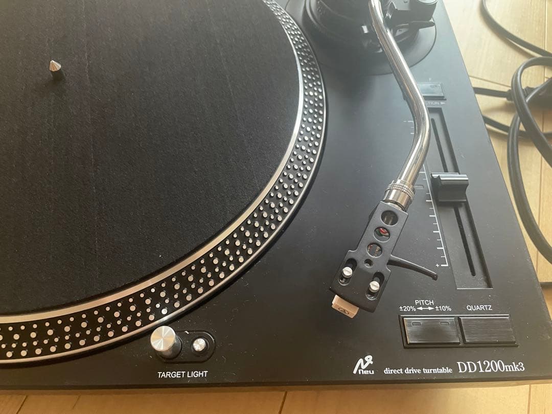 Neu DD1200mk3 ターンテーブル音出し確認済カートリッジ付