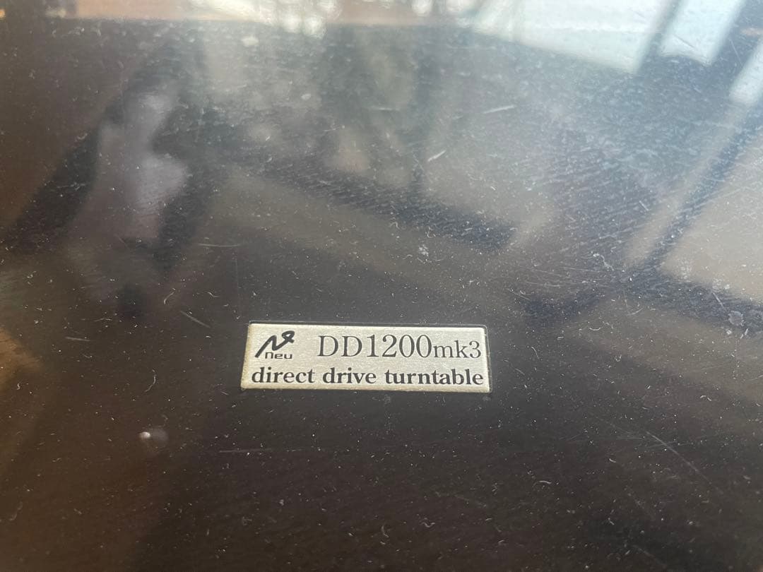 Neu DD1200mk3 ターンテーブル音出し確認済カートリッジ付