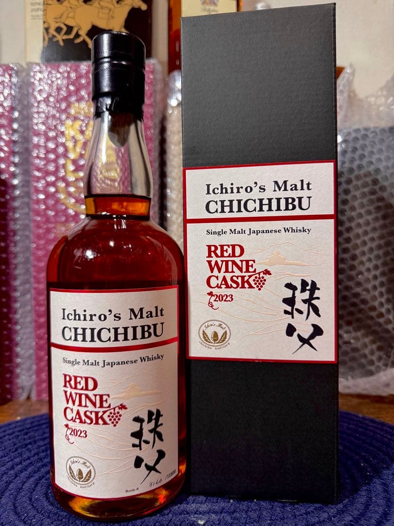 【希少】ベンチャー秩父蒸溜所イチローズ モルト秩父 レッドワインカスク 2023