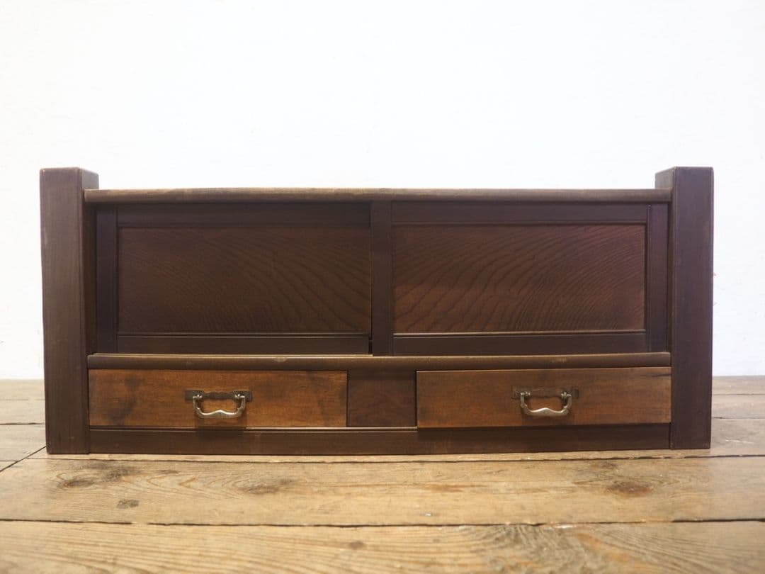 1231 アンティーク　置き床　飾り棚　展示台　陳列台　骨董　レトロ　ケース