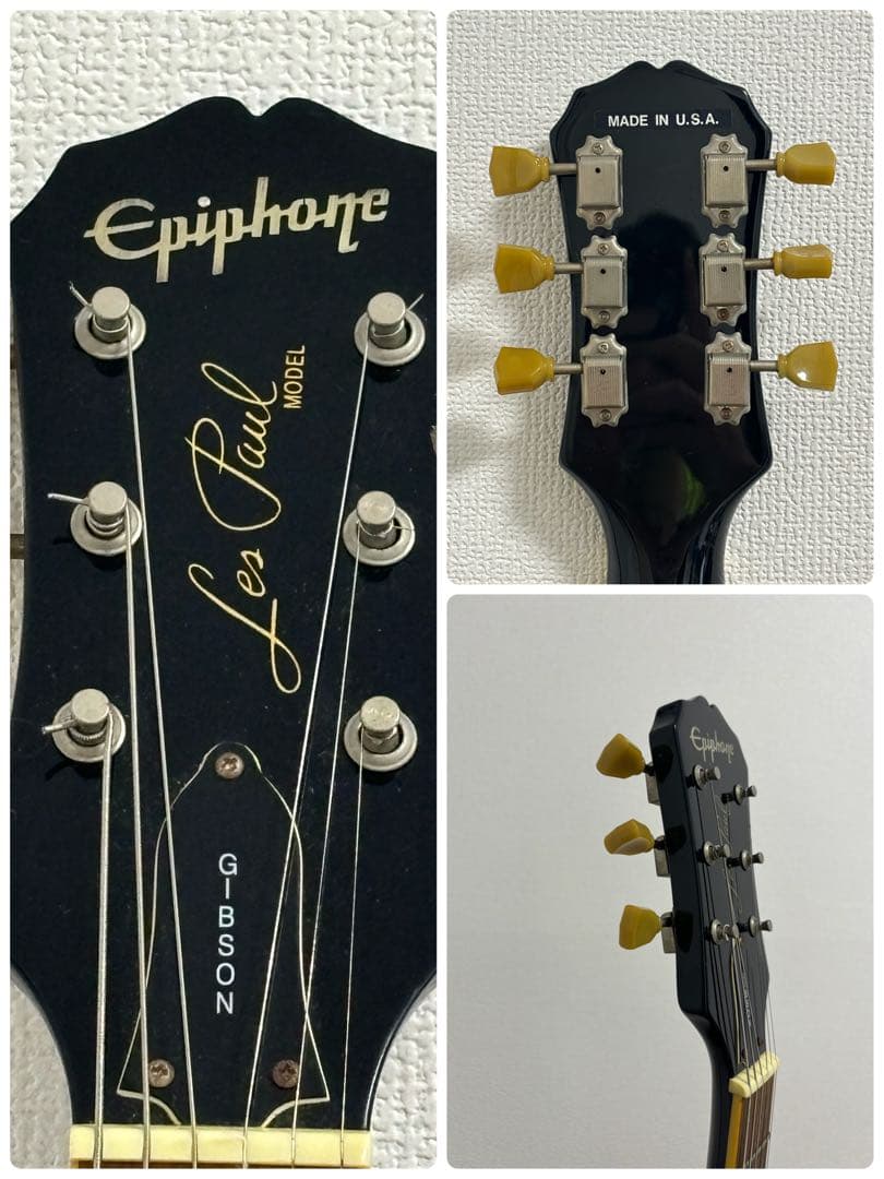 Epiphone エピフォーン Gibsonレスポールモデル メイドインUSA