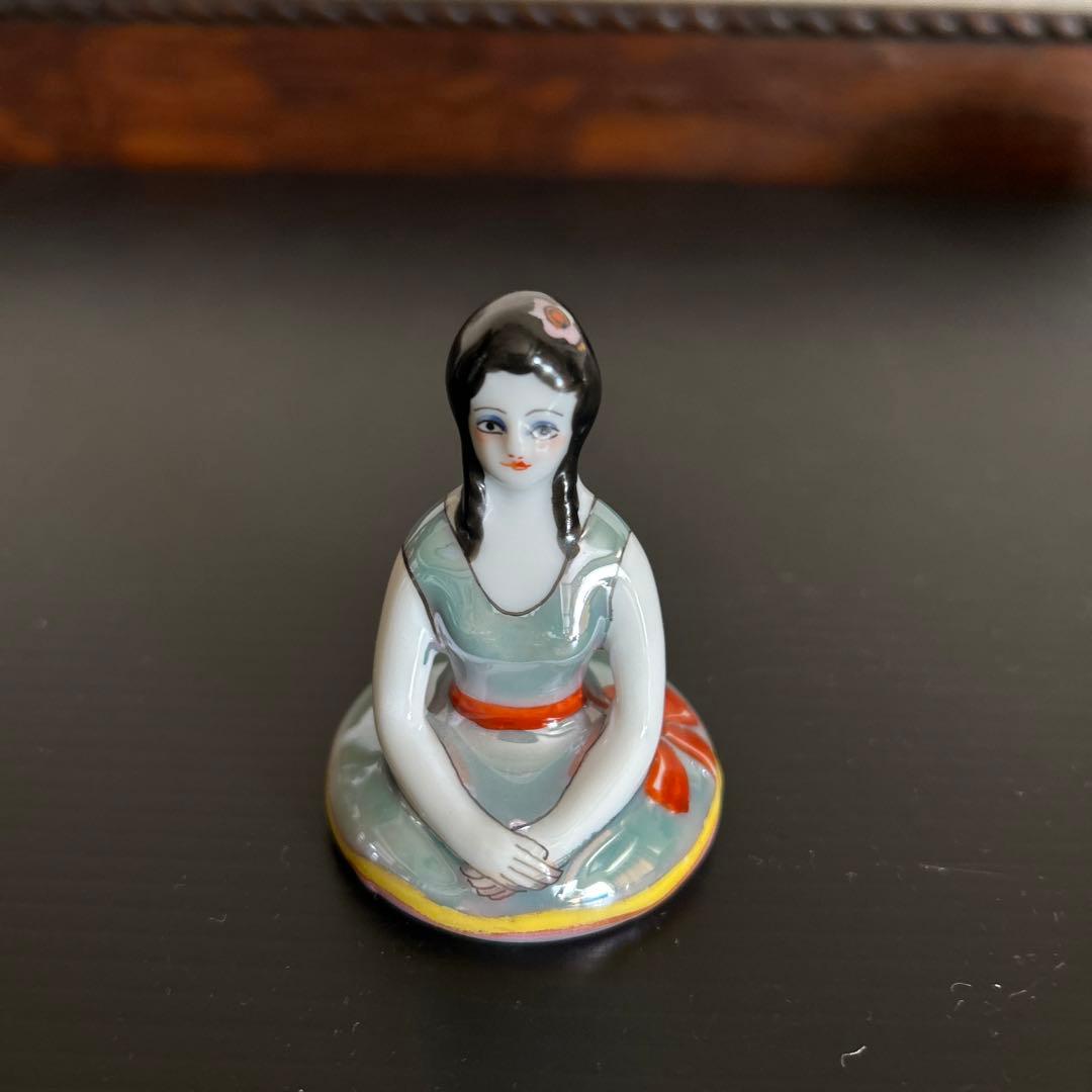 オールドノリタケ　ラスター彩 デコレディ　インク瓶