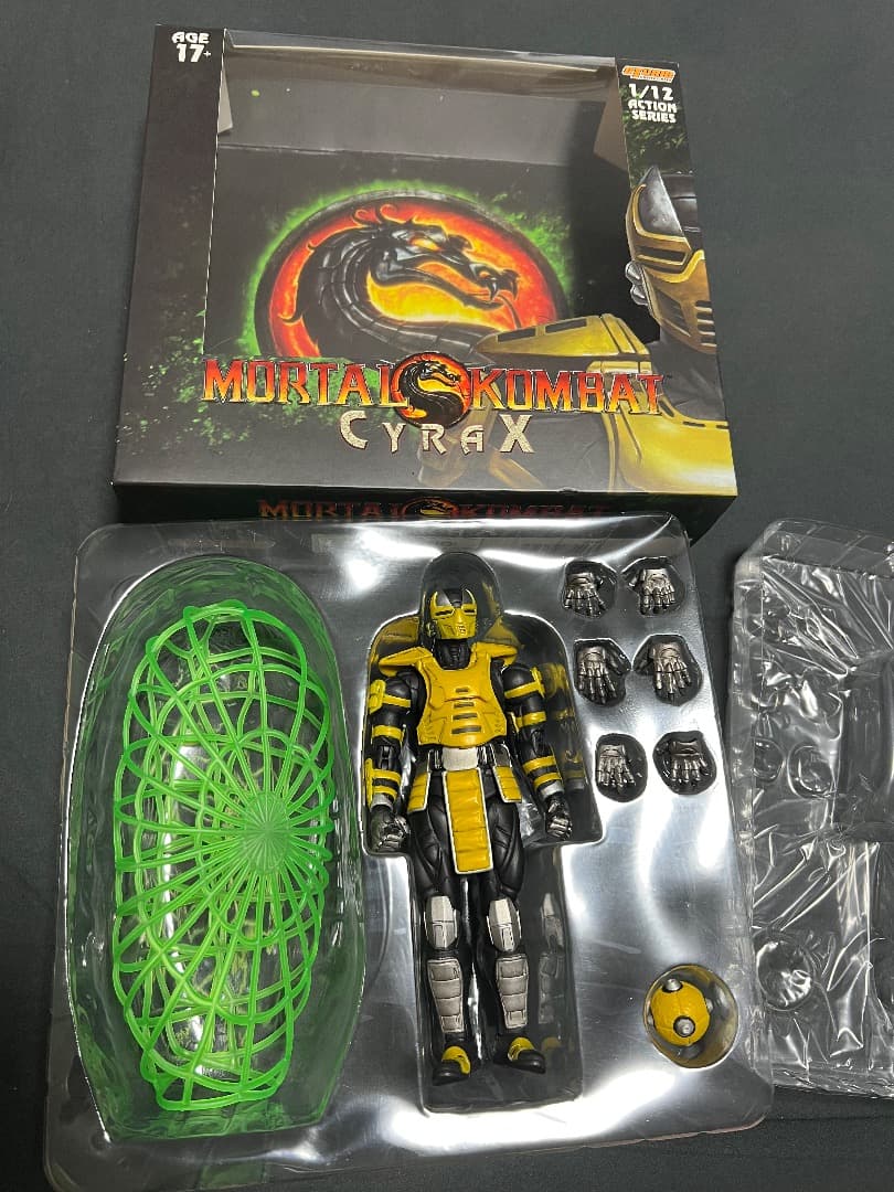 モータルコンバット ストーム コレクタブルズ サイラックス 1/12