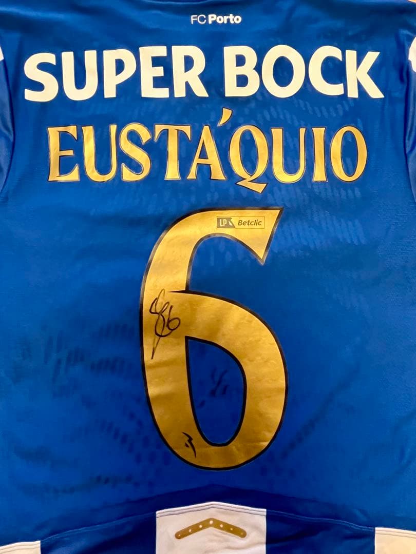 【FCポルト】ステファン・エウスタキオ 選手支給&直筆サイン入りユニフォーム