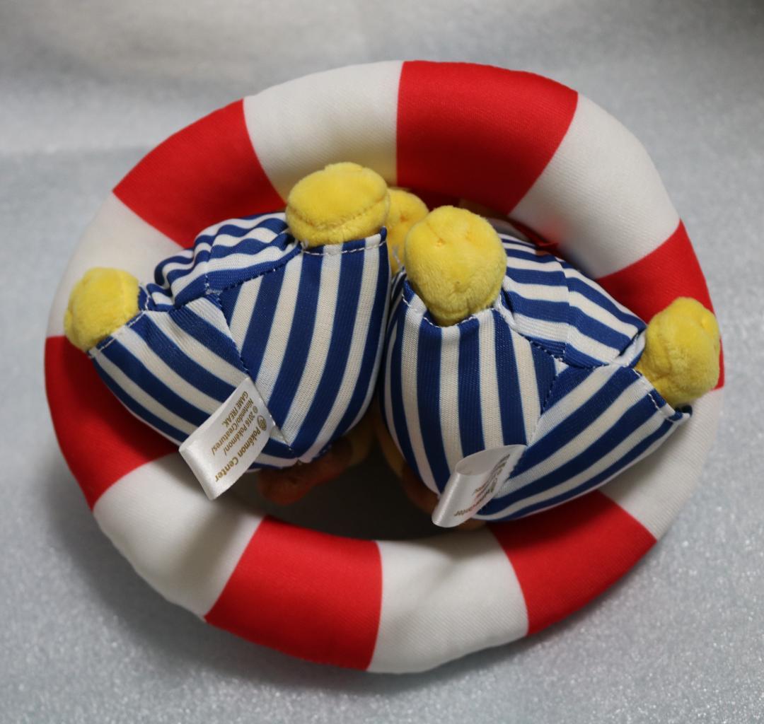 d#️⃣ポケモン#️⃣ピカチュウ　ペア　浮き輪　ぬいぐるみ