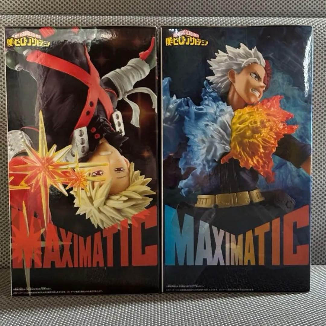 僕のヒーローアカデミア MAXIMATIC ①爆豪勝己 ②轟焦凍