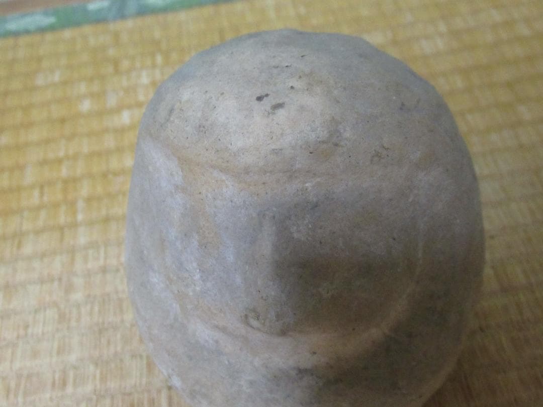 希少大正時代◆相州だるま 子だるま 張り子された状態 木製木型 高さ12.1cm