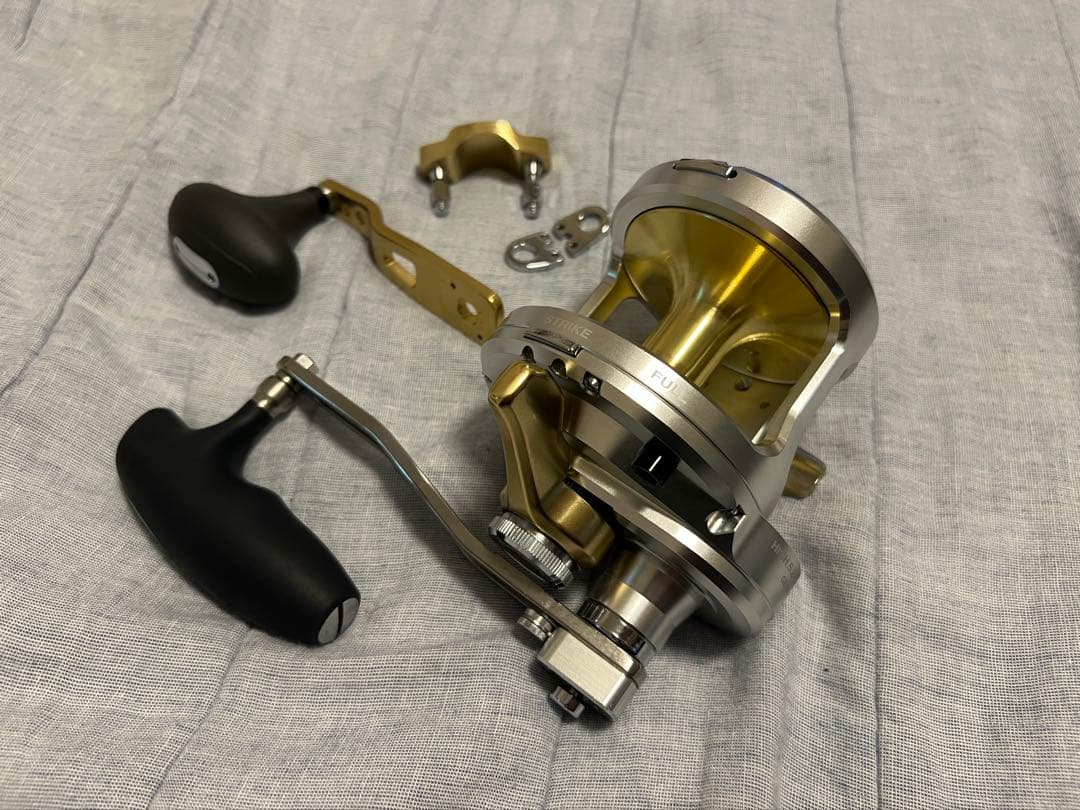 ま*ゃ様 シマノ タリカ20ⅱ ミゾハンパワーハンドル 130mm ステンレス製