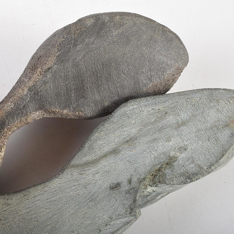 鑑賞石　天然石　置物　唐木台付　4点まとめて　C　6138