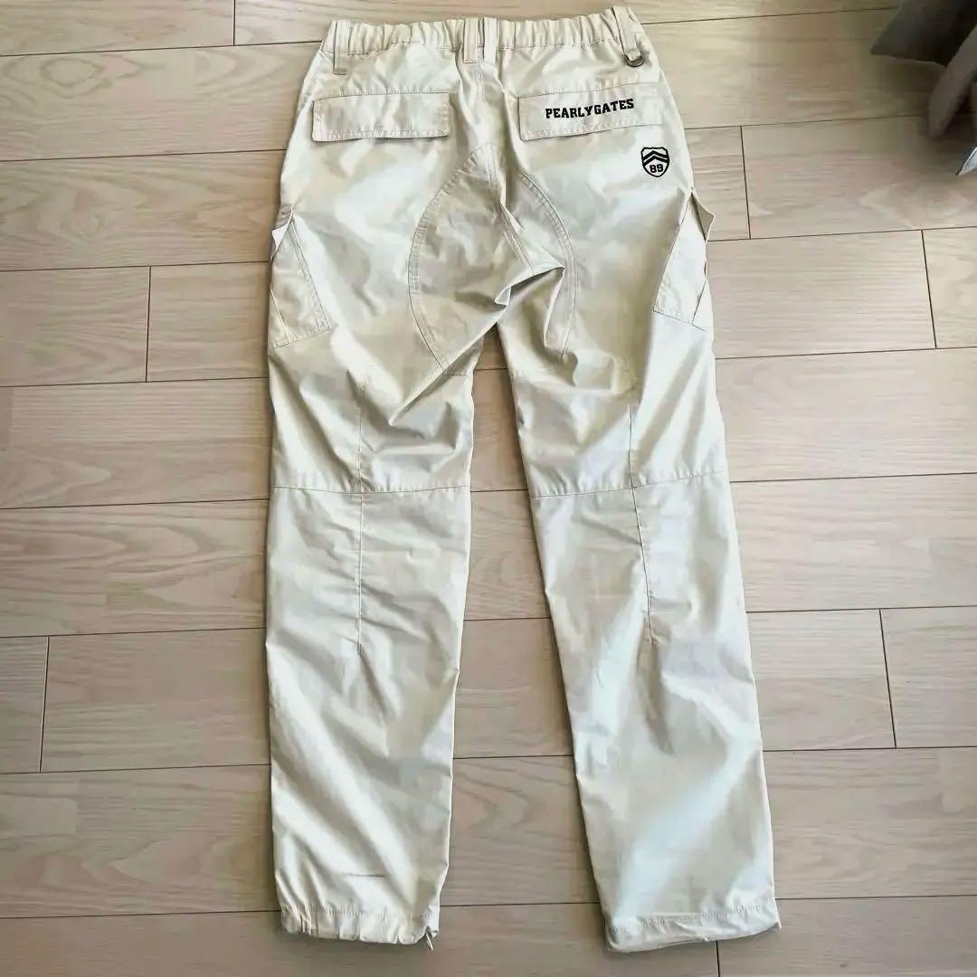 美品パーリーゲイツ　無地ストレッチパンツ