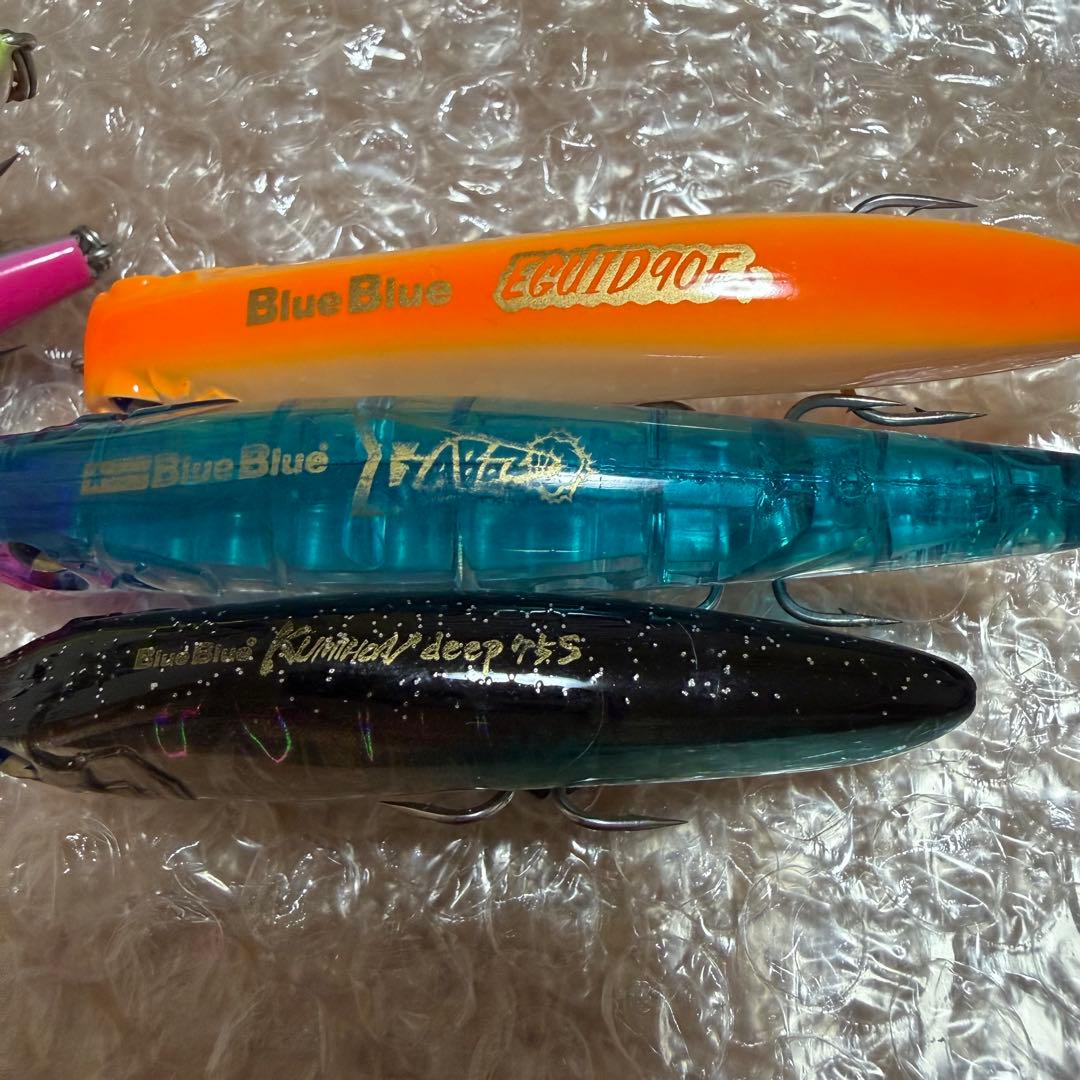 送料無料　未使用品　ブルーブルー　blue blue シーバスルアー　6個セット