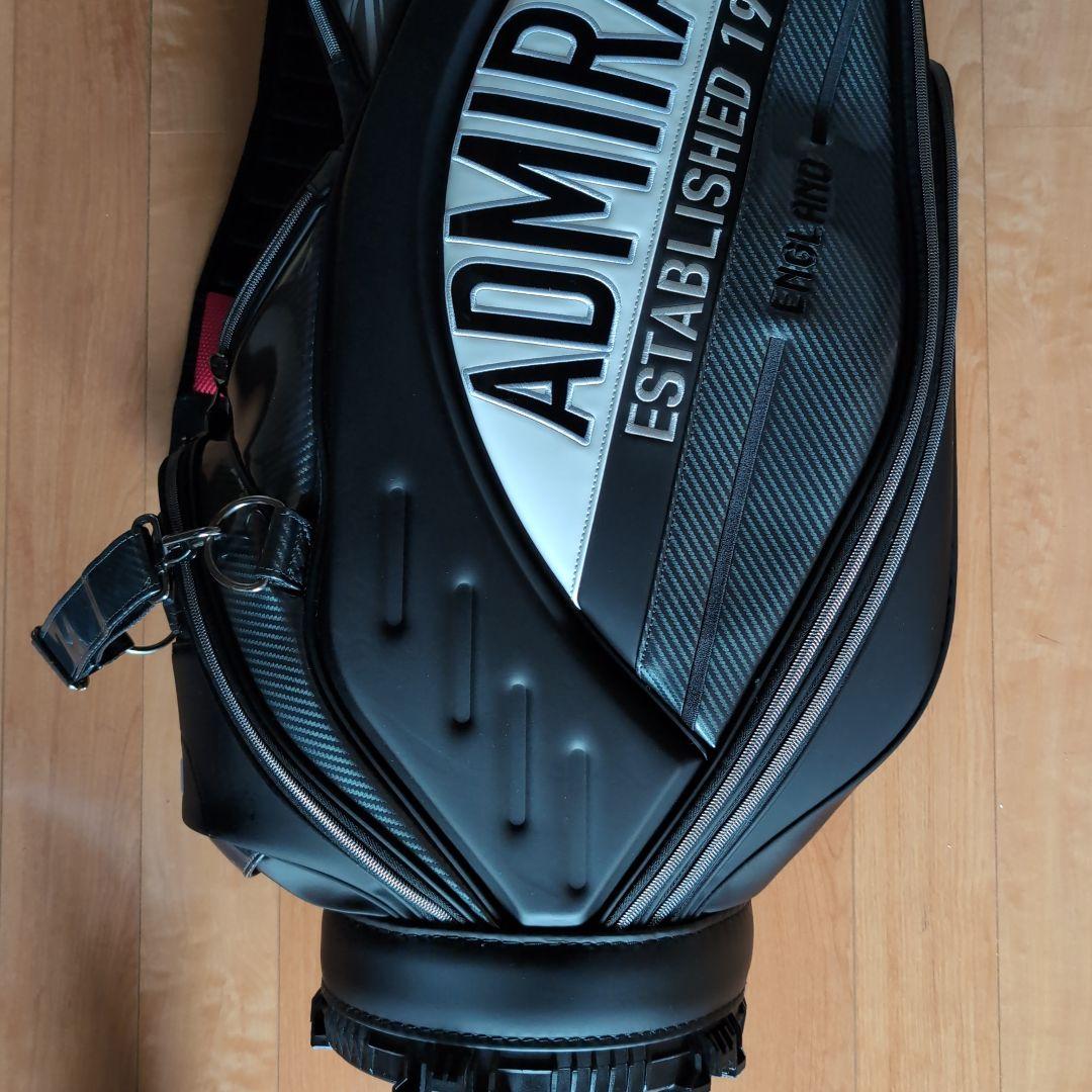 ADMRIAL ブラック ゴルフバッグ