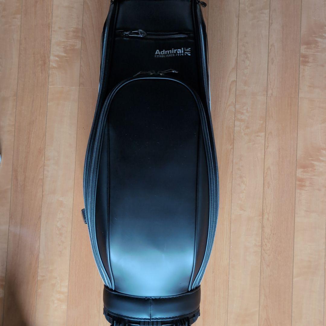 ADMRIAL ブラック ゴルフバッグ